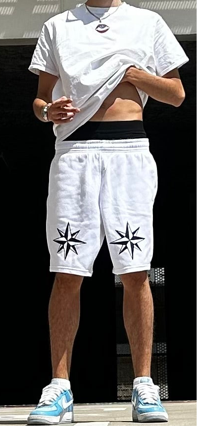 PACK SHORT/T-SHIRT BLANC