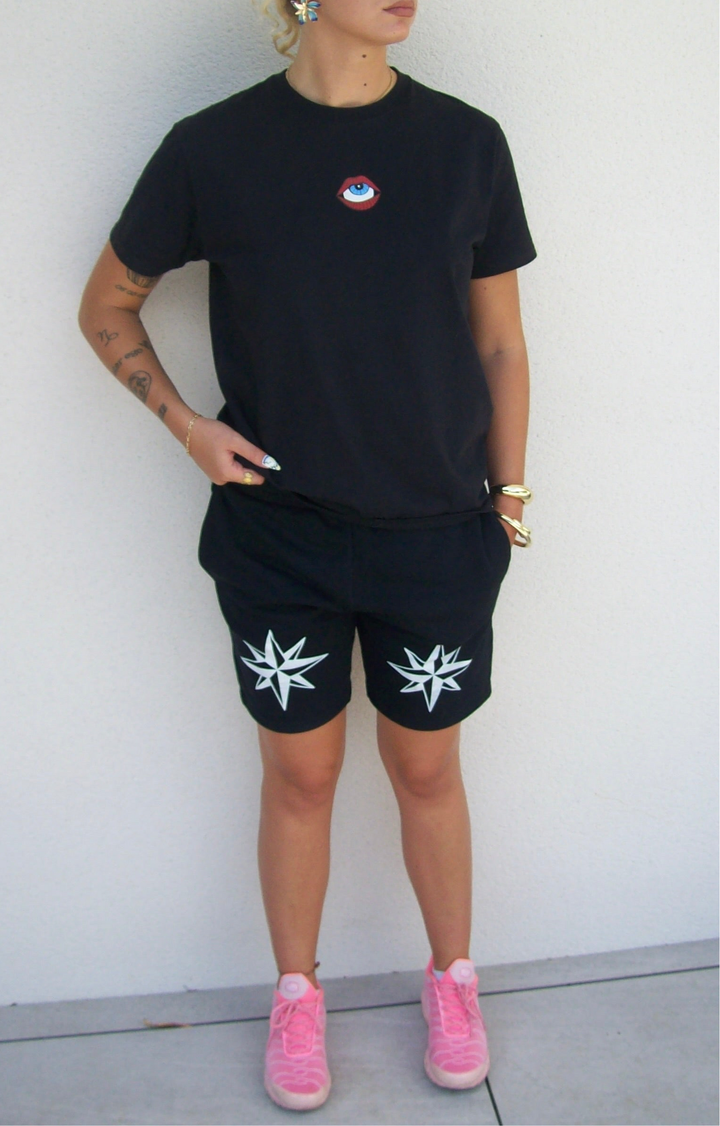 PACK SHORT/T-SHIRT NOIR