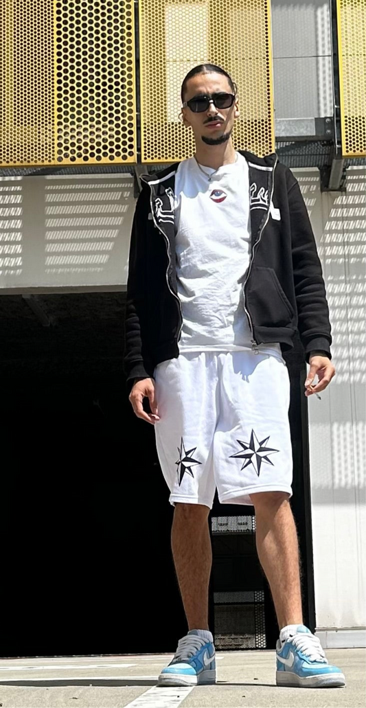 PACK SHORT/T-SHIRT BLANC