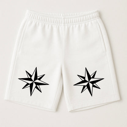 SHORT BLANC