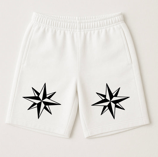 SHORT BLANC